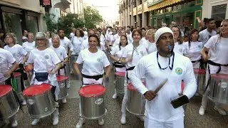 Djalico’Samb, à lafête de la musique 2024, à Valence.
