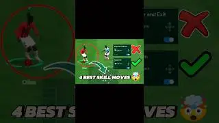 Top 4 skill moves 🤯. After new gameplay update!! #fifamobile #fcmobile
