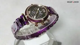 Reward RD63084L Chronograph Sports Women Quartz Wristwatch -Purple | Smart Pick BD