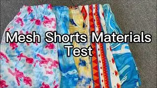 Custom Mesh Shorts Materials Test