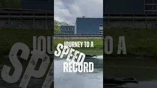 Thanks for the support chasing this record #riversurfing #switzerland #speedchallenge
