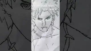 Pain drawing #anime #trending #viralvideo #shadowarts