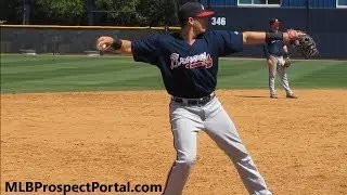 Austin Riley ground balls + defense - Atlanta Braves prospect (3B) - 2018