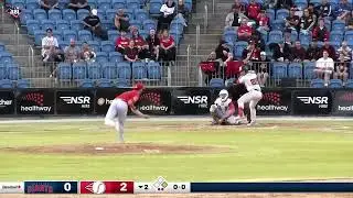 Rays prospect with an RBI triple for the Perth Heat on ABL Opening Night
