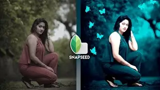 Snapseed butterfly photo editing | Snapseed photo editing kaise kare | Snapseed photo editing