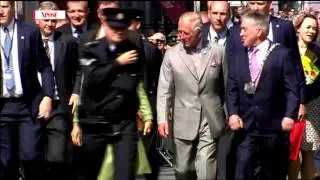 Charles & Camilla Play (GAA) Hurling While Visiting Ireland - Big Story