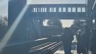 Class 450 and 455 at Worcester Park