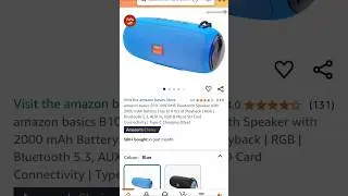 AmazonBasics 10W Bluetooth@₹639! 🔥 Big Sound, Small Price! #SpeakerDeal