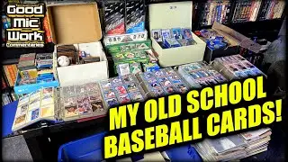 MASSIVE 80s/90s Baseball Card Collection | Upper Deck, Fleer, Leaf | Ken Griffey Jr., Frank Thomas