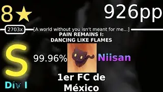 osu!catch MX (Div I) | Niisan | 8⭐Lorna Shore - Pain Remains I:... [A world without you...] FC 926pp
