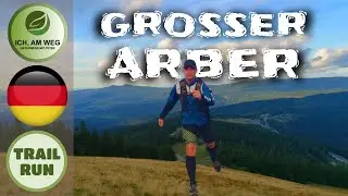 Abendlicher Trailrun auf den Gro&szlig;en Arber im bayerischen Wald