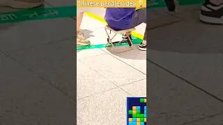 🤔 how Chinese people Sit any where ?