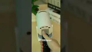 HY300pro+ projector first look 👀 #magcubic #projector #cinema #unboxing #tech #hy300pro+