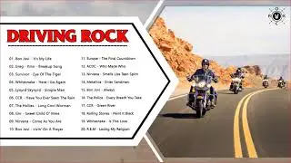 Best Driving Rock Songs 💖 Great Road Trip Rock Music ⚡ Classic Rock Songs