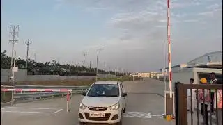 BOOM Barrier with UHF reader and Loop detector testing