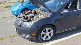 2010-2015 Chevy Cruze fuel filter location