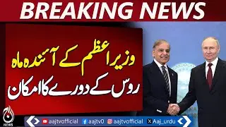 PM Shahbaz Sharif Russia Visit | Trade & Regional Security Talks | White Pipeline Review - Aaj News