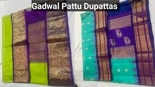 Gadwal Pattu Dupattas