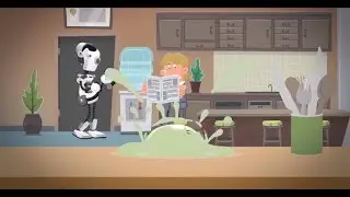 TET Animations: Green Sticky Substance Challenge - Jam Session 2 #animationchallenge