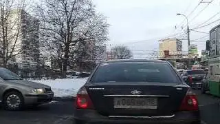 Текстильщики - Измайлово 24.02.2011 (timelapse 4x)