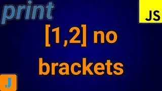 How To Print Array Without Brackets JavaScript