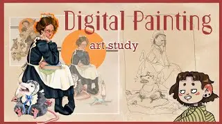 How to paint like J.C Leyendecker // Master Study speedpaint