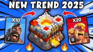 TH11 Super Barbarian Attack Strategy | Best Th11 Attack Strategy 2025 (Clash Of Clans)