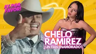 CANTANTE COLOMBIANO CHELO RAMÍREZ CONFIESA SU ADMIRACIÓN POR ÁNGELA AGUILAR