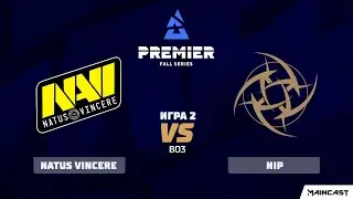 Natus Vincere vs NIP [Map 2, Train] (Bo3) | BLAST Premier Fall Series 2020