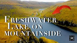 Leynar Lake: Freshwaterlake surrounded by MAJESTIC Mountains l 4K DJI air 2 cinematic footage