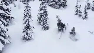 Brett Turcotte & Brock Hoyer in Tumbler Ridge, BC - EPIC AERIAL FOOTAGE