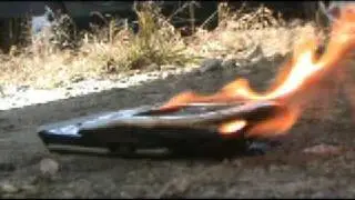 c7viper Airsoft Bloopers - Cell Phone Fire