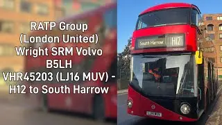 RATP Group Wrightbus Son of Routemaster VHR 45203 (LJ16 MUV) - H12 to South Harrow