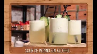 Pisco sour de pepino sin alcohol - Oink Producciones