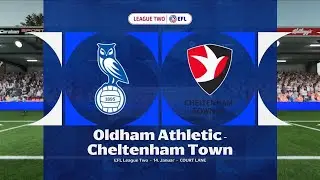 EA Sports FC 26 | Oldham Athletic vs Cheltenham Town - EFL League Two | Gameplay PS5