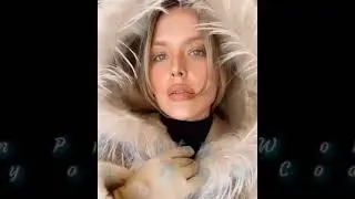When Pretty Women try on Fur Coat
