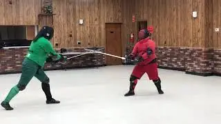 Longsword Free Sparring: Chris Hobbs vs JJ Conlon