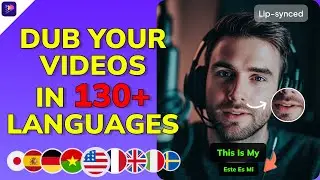 How to Dub ANY Videos into ANY Language with Lip Sync | AI Video Dubbing