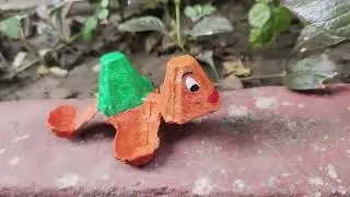 DIY| BEST OUT OF WASTE | TURTLE FROM EGG CARTON| #art #artandcraft #diy #bestoutofwaste #artwork ...