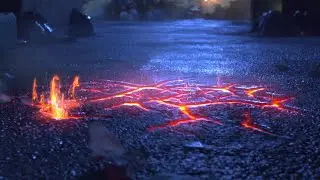 Ground Crack Projection - Nuke Compositing VFX Breakdown