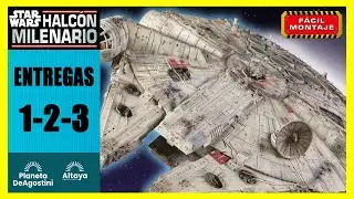 CONSTRUYE EL HALCÓN MILENARIO: ENTREGAS 1 - 2 - 3 - ALTAYA / PLANETA DEAGOSTINI