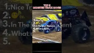 HOW DID HE LAND THAT?! The Most Impossible Monster Jam Saves Caught on Camera
