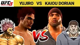 Yujiro Hanma vs Kaiou Dorian ( Baki the Grappler) | UFC Undisputed PS3