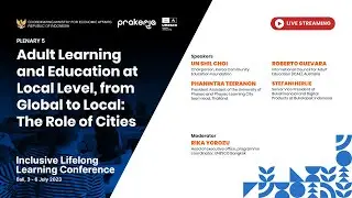 [LIVE] Adult Learning and Education at Local Level | Plenary 5 | ILLC