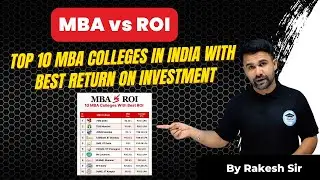 MBA vs ROI: Top 10 MBA Colleges in India with Best Return on Investment | CH EdgeMakers Indore
