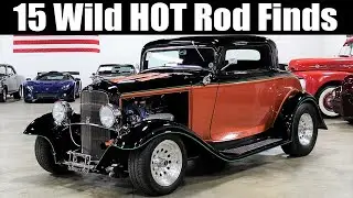 12 Cool and Wild Hot Rods for Sale! BRUTAL Street Power!!