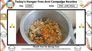 2285 Day Hunger Free Arni Campaign Routine 3 January 2026