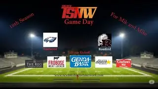 Week One of Northern Buckeye Conference Action!!! Rossford at Eastwood