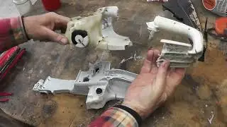 Stihl 251c fuel tank replacement