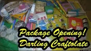 Awesome Package Opening From Darling Craftolate